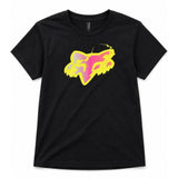 Fox Racing Boys Pyre Short Sleeves T-Shirt In Black Multi