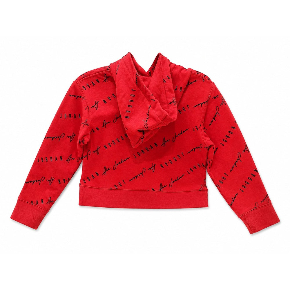 Jordan Boys Essentials Aop Pullover Hoodie In Gym Red
