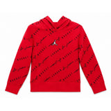 Jordan Boys Essentials Aop Pullover Hoodie In Gym Red