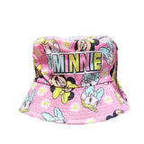 Character Group Girls Minnie Mouse Bucket Hat In Pink Multi