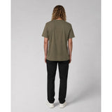 Caterpillar Mens Logo T-Shirt In Olive Night/Yellow