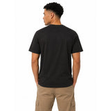 Caterpillar Mens Small Logo T-Shirt In Pitch Black
