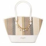 Pierre Cardin Womens Elisse Tote Bag In White Multi