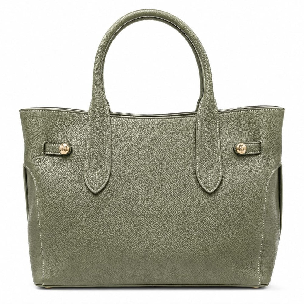 Pierre Cardin Womens Philippa Satchel Bag In Olive