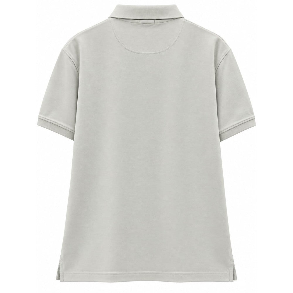 Polo Mens Classic Pique Short Sleeves Golfer In Grey