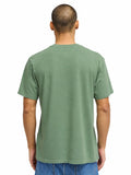 Quicksilver Mens Corp Logo Mini Short Sleeves In Green