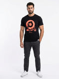 Ben Sherman Mens Rascal Target T-Shirt In Black/Red