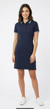 Ben Sherman Womens Briar Short Sleeves Polo Dress In Navy