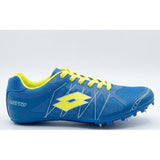 Lotto Mens Athletic Spike Sprint Shoes In Royal Blue/Yellow
