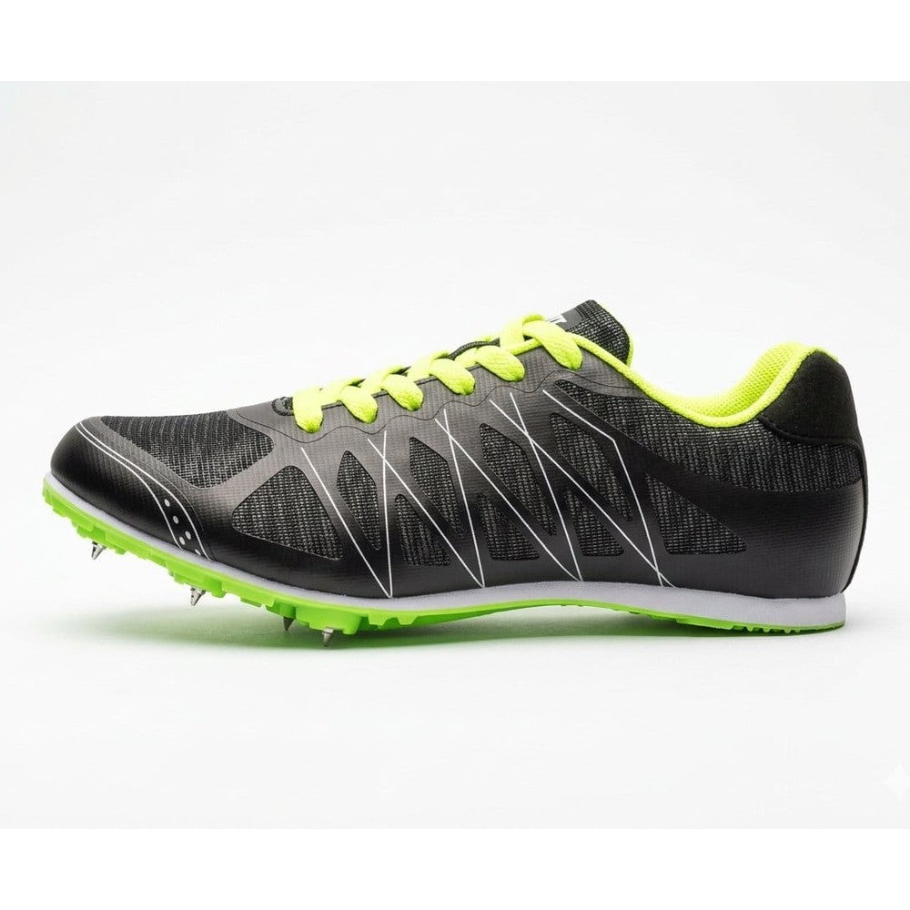 Lotto Mens Athletic Spike Sprint Shoes In Black/Yellow