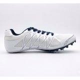 Lotto Mens Athletic Spike Sprint Shoes In White/Navy