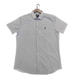 Polo Mens Short Sleeve Round Geo Shirt In Blue
