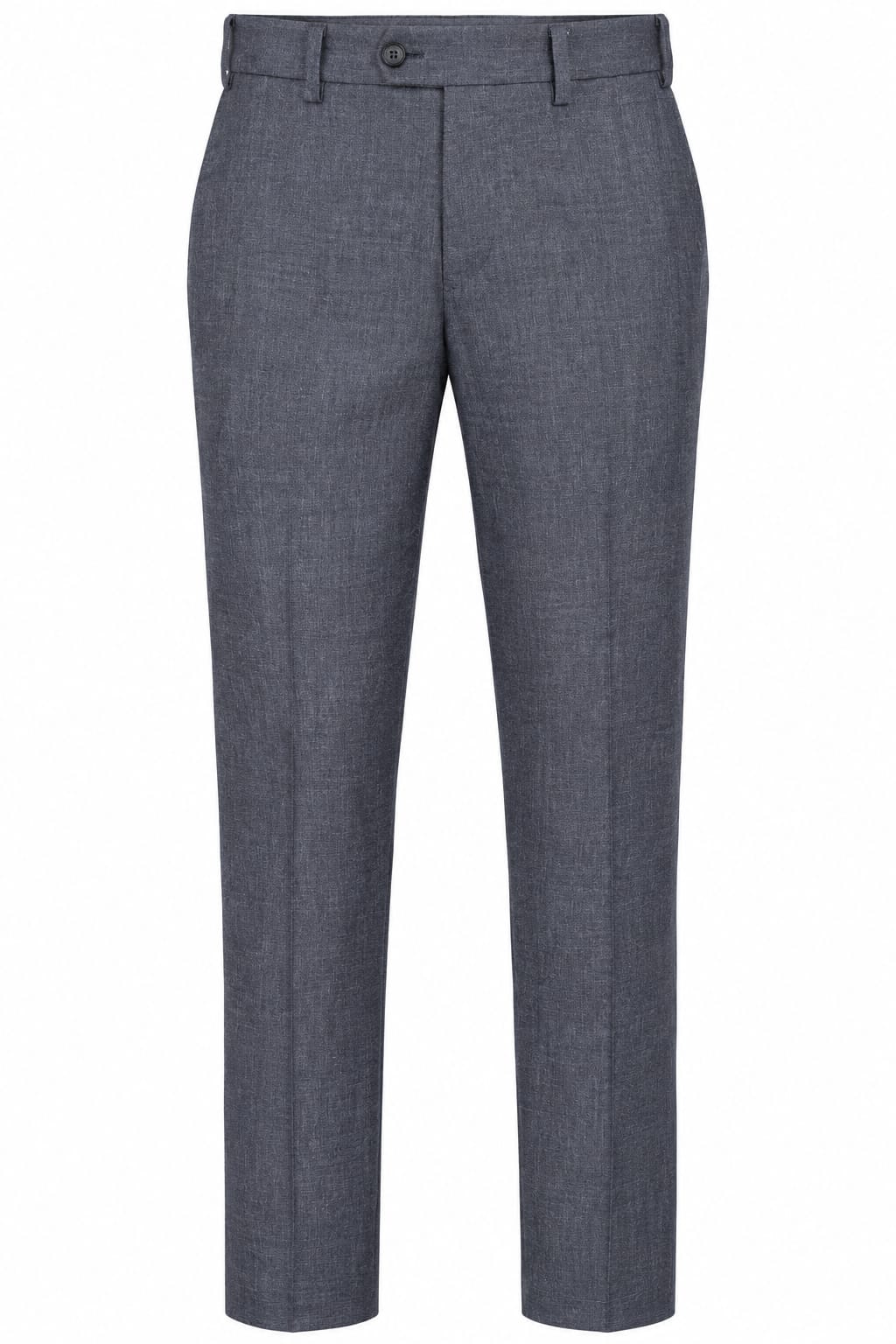 Polo Mens Custom Fit Linen Trouser In Indigo