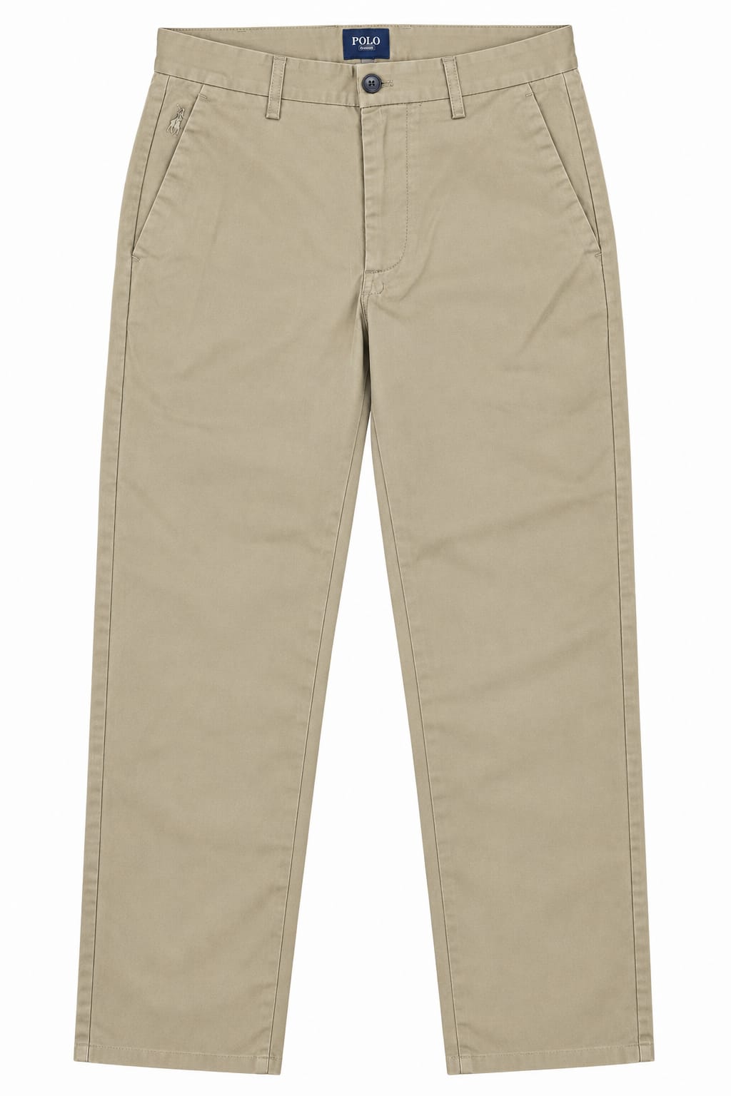 Polo Mens Textured Trouser In Grey
