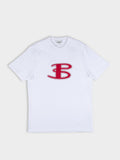 Nem Sherman Mens B Bling T-Shirt In White