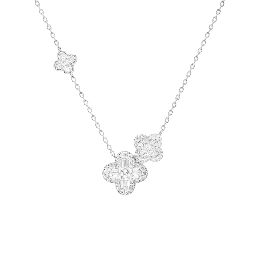 Clover Diamond Necklace