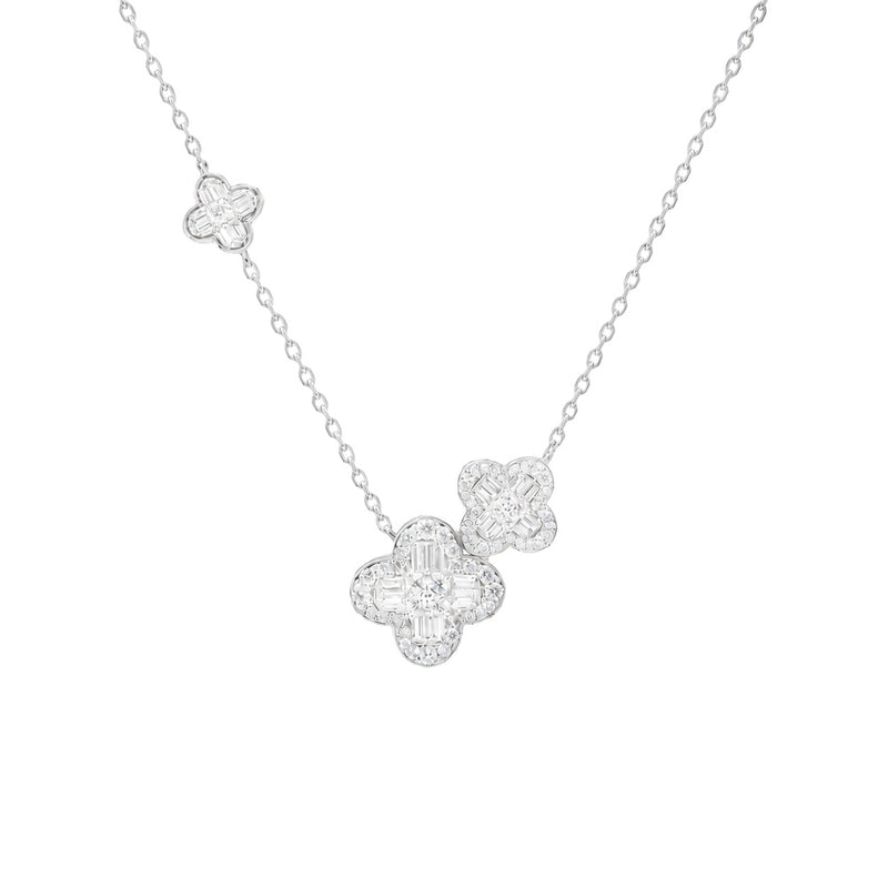 Clover Diamond Necklace