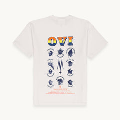 Tshepo Jeans Unisex Ovi Sound System T-Shirt In White
