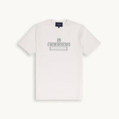 Tshepo Jeans Unisex Typewriter T-Shirt In White
