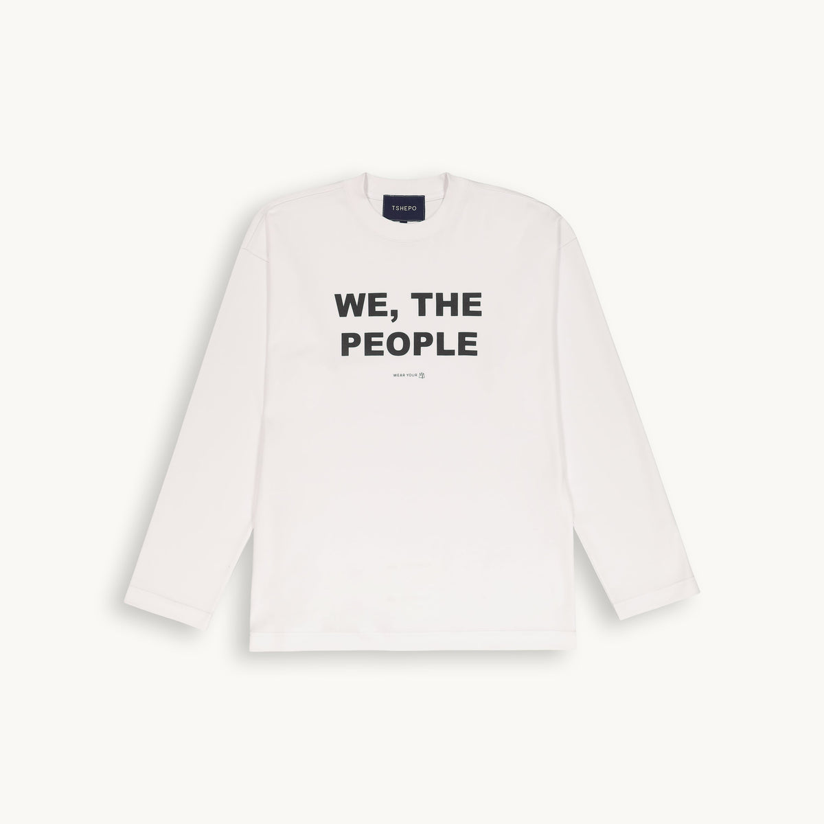 Tshepo Jeans We The People Ls T-Shirt White
