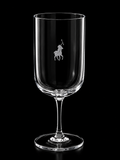 Polo White Wine Glasses 4 Piece Set In Transparent