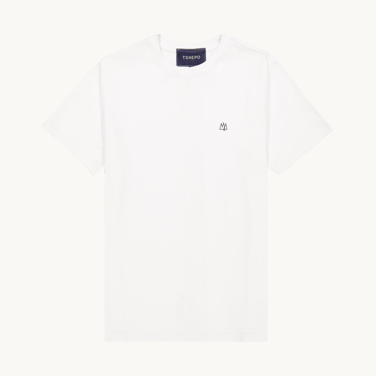 Tshepo Jeans Flag Stripe T-Shirt White