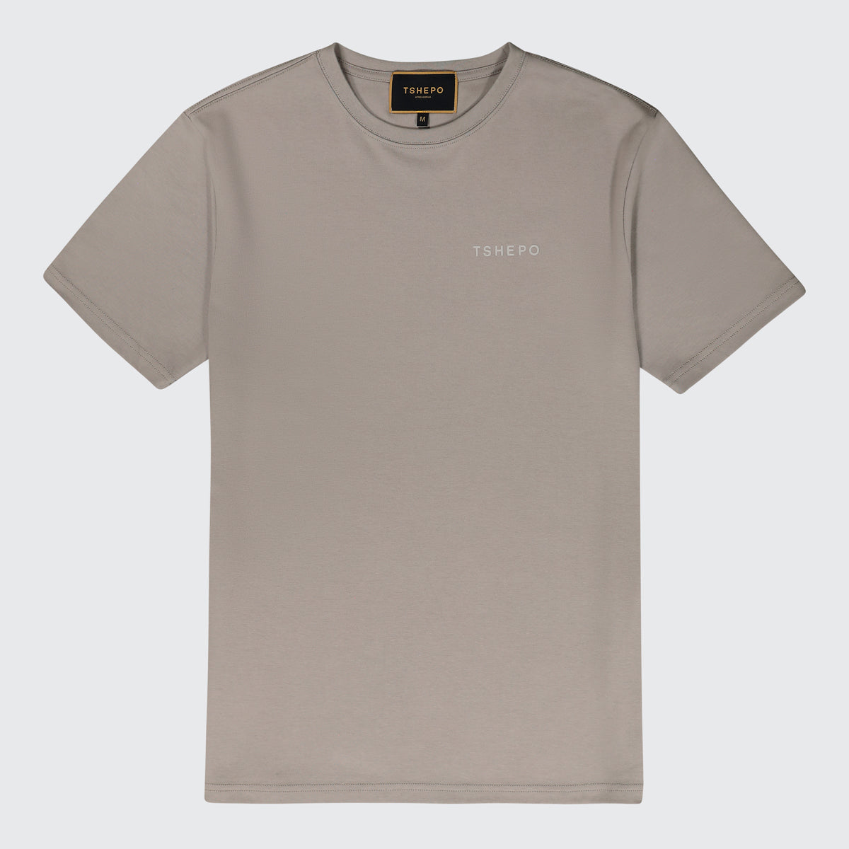 Tshepo Jeans Unisex Wordmark T-Shirts In Grey
