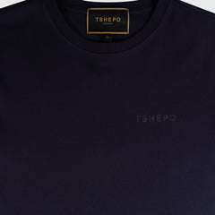 Tshepo Jeans Unisex Wordmark T-Shirts In Navy