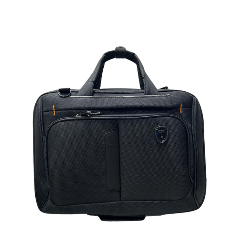 Work Mate Slimline Laptop Trolley Case In Black