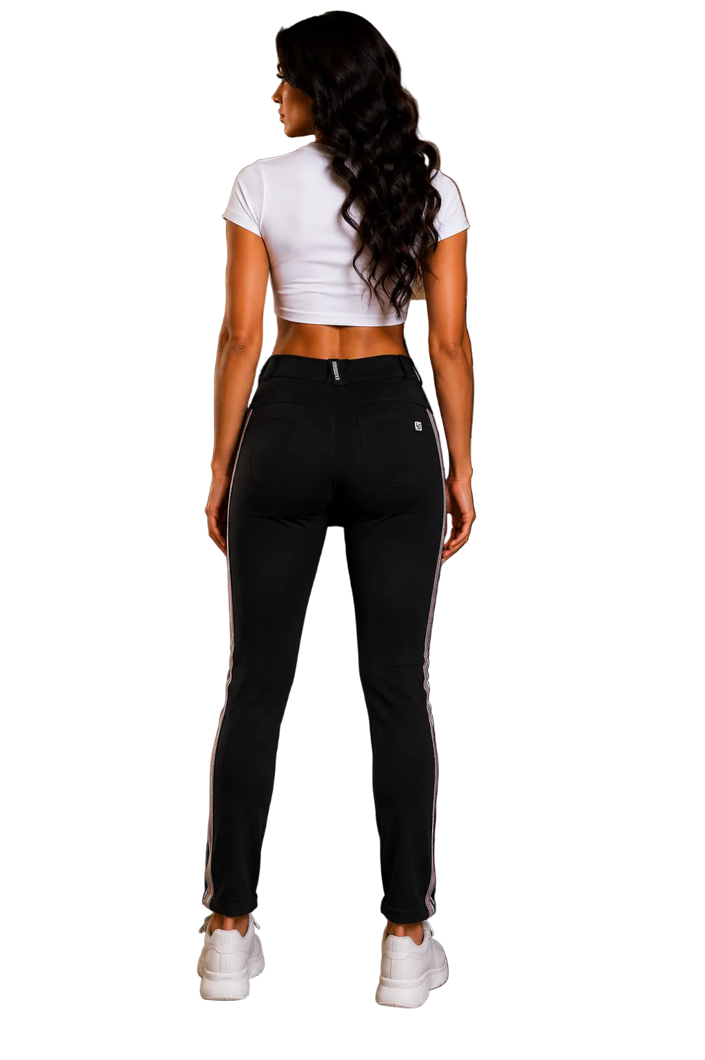 Freddy Womens Ankle-Length Wr.Up Pants In Black
