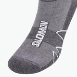 Salomon Mens Sonic Socks In Light Grey