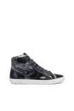 Diesel Mens S-Leroji Mid Sneakers In Black