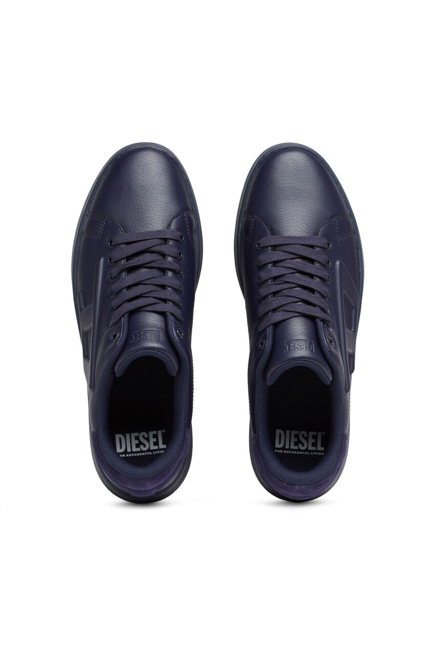 Diesel Mens S-Athene Low Sneakers In Navy