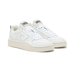 Diesel Mens S-Ukiyo V2 Low Sneakers In White