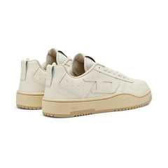 Diesel Mens S Ukiyo V2 Low Sneakers Parchment
