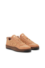 Diesel Y03363P5576 Mens S-Ukiyo V2 Low Sneakers Brown