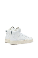 Diesel Y03364P5576 Mens S-Ukiyo V2 Mid Sneakers White