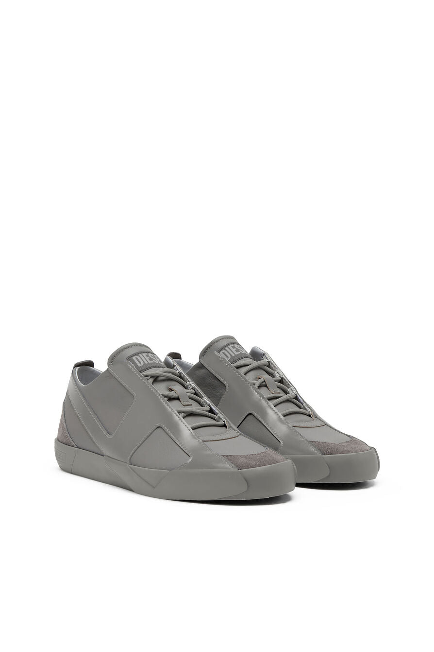 Diesel Mens S-Slante-D Low Sneakers In Grey