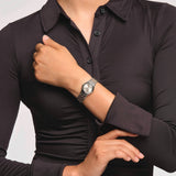 Swatch Minimix Ladies Watch In Steel & Rose