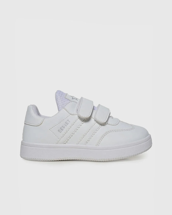 Soviet Kids Vespa Low Cut Casual Shoes White