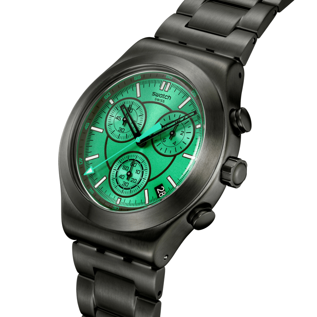 Swatch Obsessively Obsidian Watch For Men