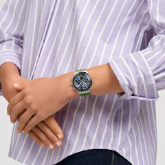 Swatch Dusk Through The Leaves Unisex Watch