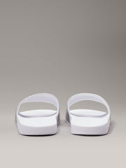 Calvin Klein Womens Cream Ftw Ny Pearl Slides