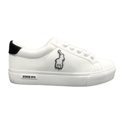 Polo Ladies Runnerised Platform Sneakers In White