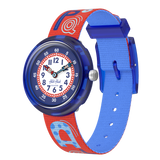 Flik Flak Know Your Abc Boys Watch In Red