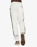 Soviet Mens Fashion Track Pants Coconut