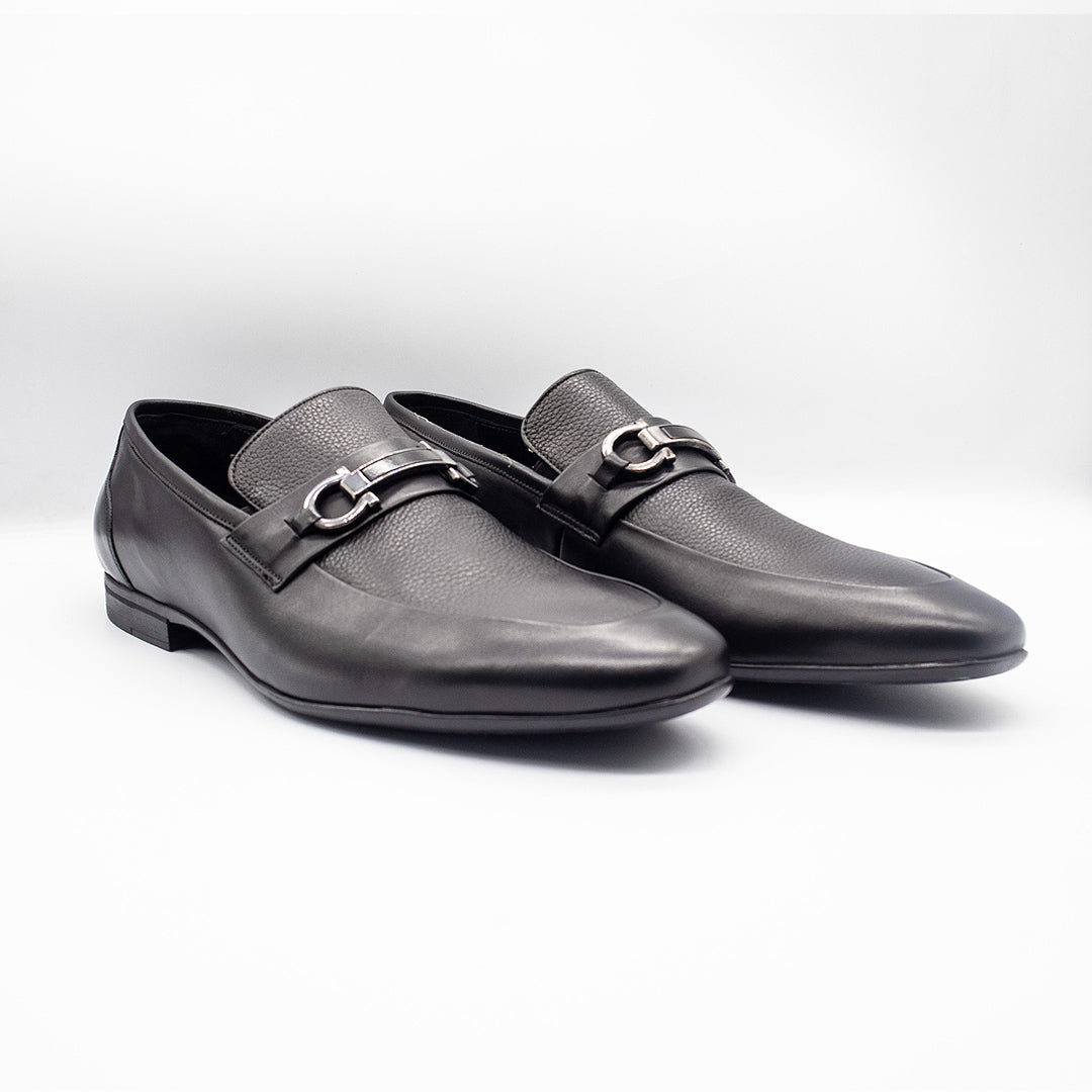 Zerga Barferr Leather Shoe Black