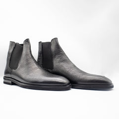 Zerga Delos-Boot Leather Shoe Black