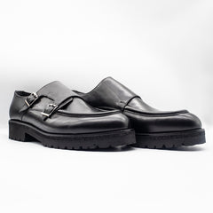 Zerga George Leather Shoe Black
