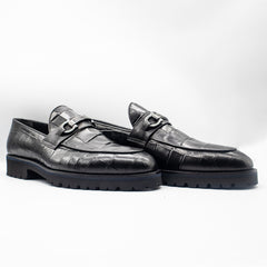 Zerga Michel Leather Shoe Black